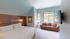 3 bedrooms, internet, bed sheets