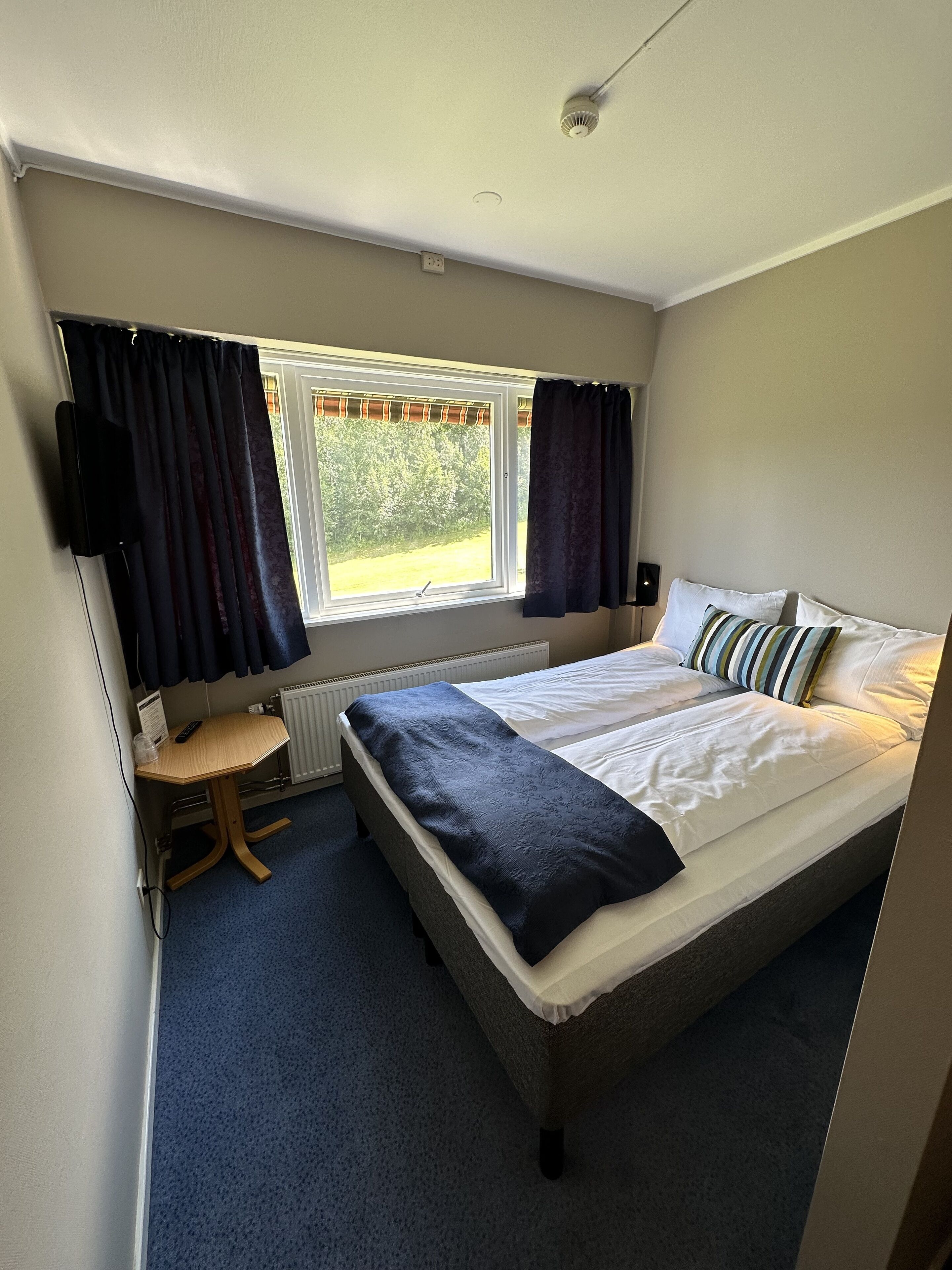 economy double room, garden view | blackout curtains, free wifi, bed sheets