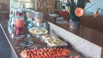 Gratis frukostbuffé varje dag