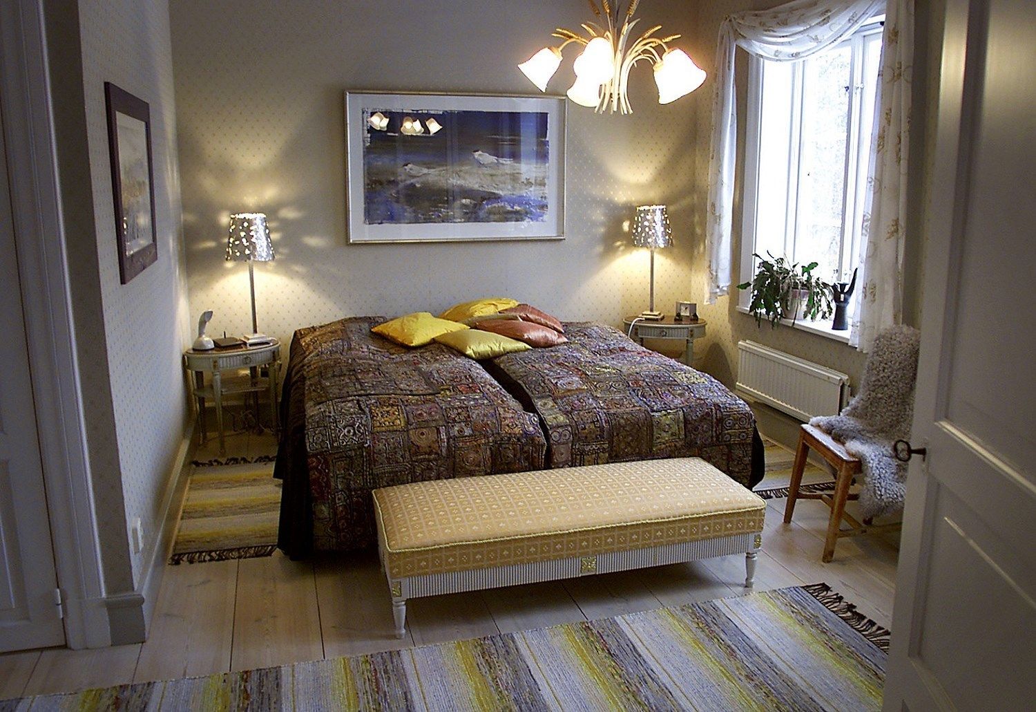 Værelse med 2 enkeltsenge - søudsigt | Gratis baby-/barnesenge, gratis Wi-Fi, sengetøj