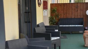 Lobby sitting area