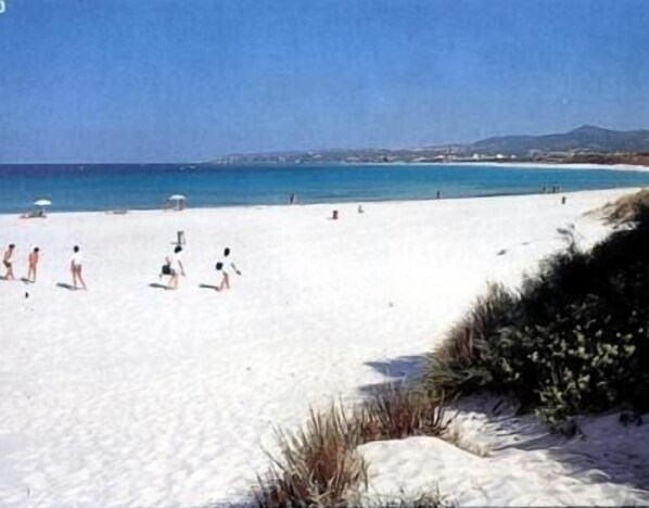 Vlak bij het strand