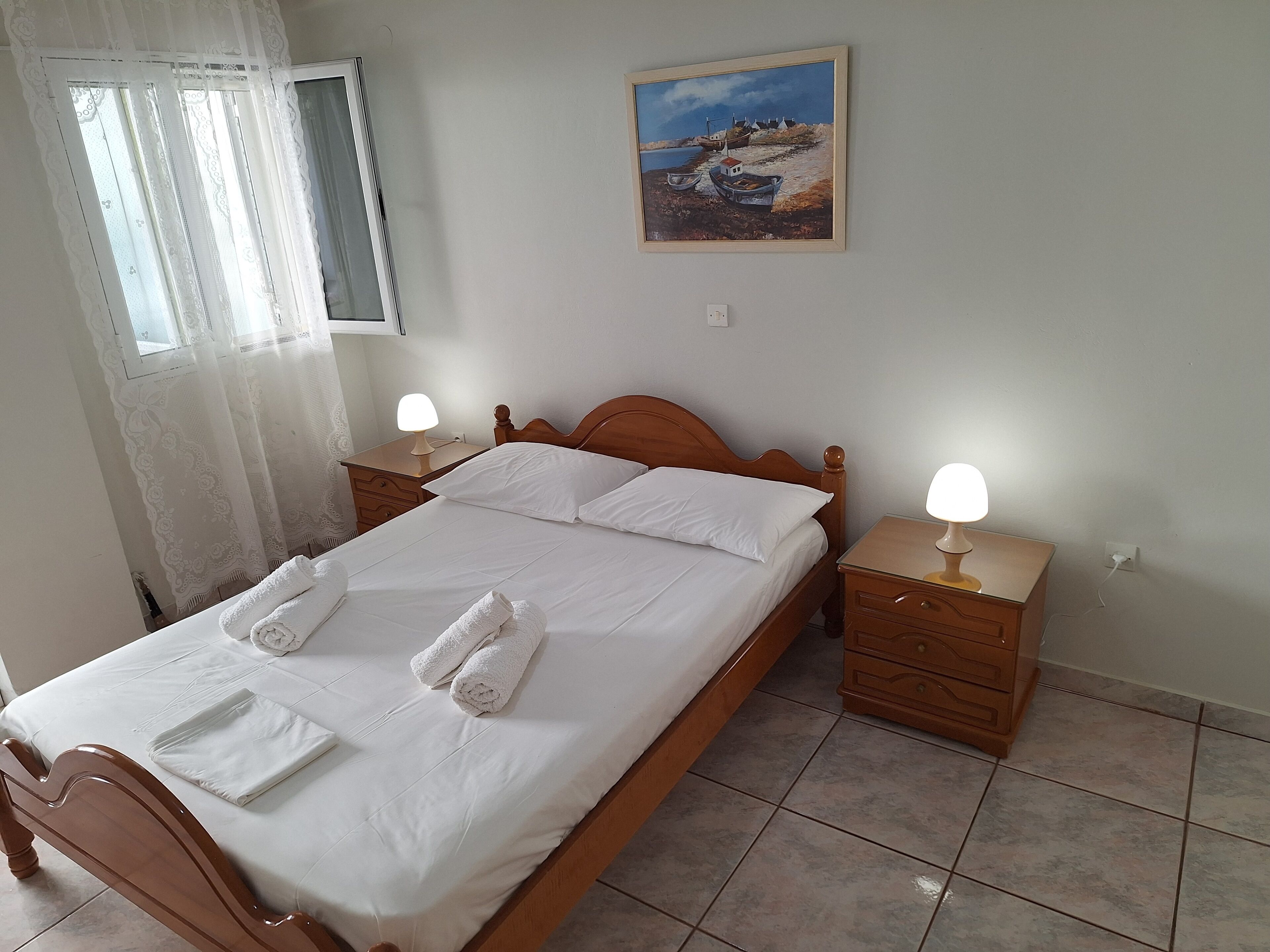Desk, iron/ironing board, cots/infant beds, free WiFi