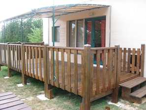 Mobile Home | Terrace/patio - Camping A La Ferme De Cornaton (Confrancon)