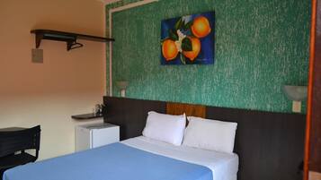 Minibar, desk, blackout curtains, free WiFi