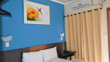 Minibar, desk, blackout curtains, free WiFi