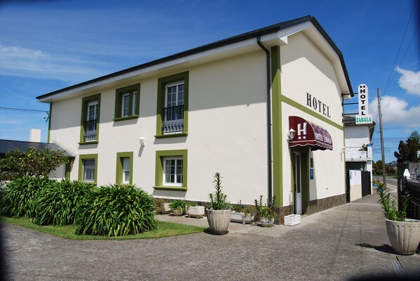 Façade de l’hébergement 