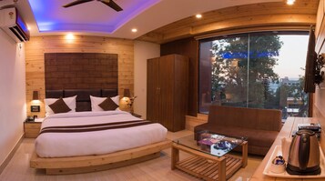 Ropa de cama de alta calidad y escritorio