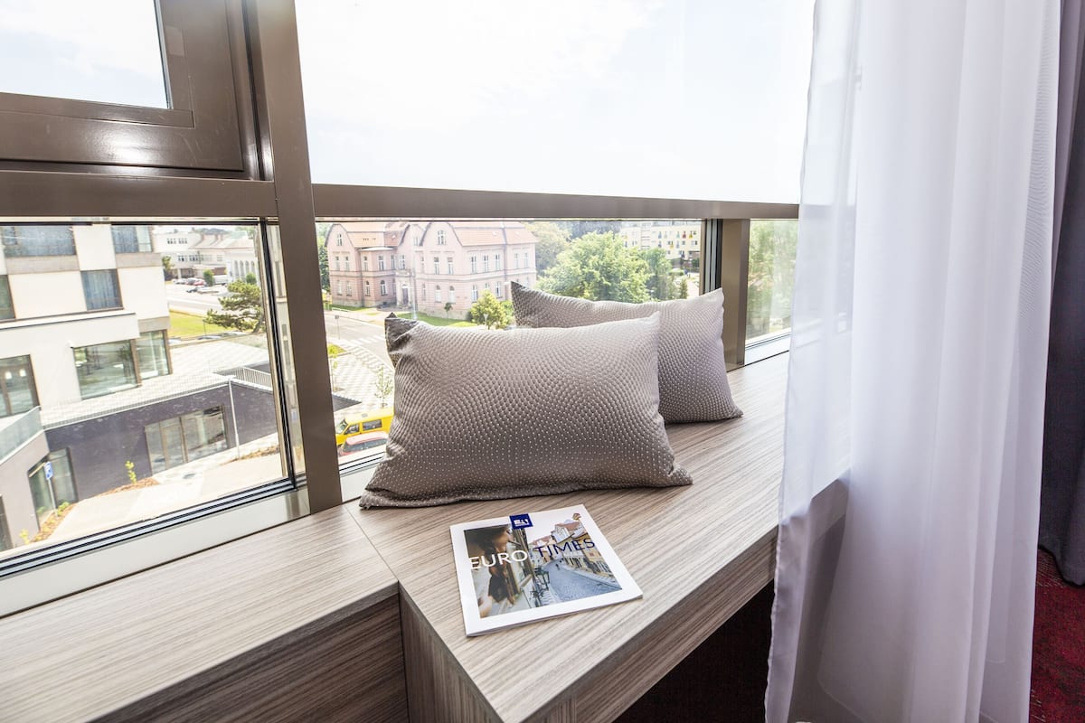 1 slaapkamer, hypoallergeen beddengoed, een minibar