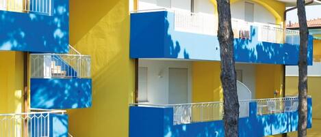 Fassade der Unterkunft