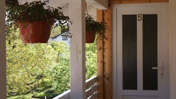 Chambre Double Supérieure, vue jardin