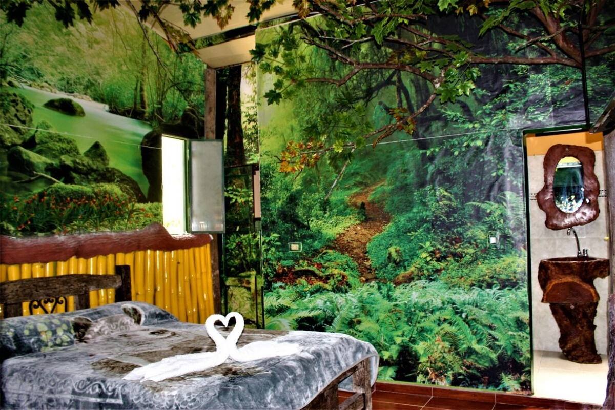 Blackout curtains, bed sheets