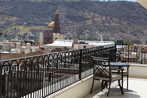 City Suite, City View | Balcony view