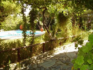 Property grounds - Summer Lodge Double Room A - weekly rental (Πύργος Ψηλονέρου)