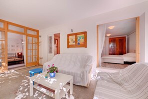 Apartment, 2 Bedrooms (Marija) | Living area - Apartments Mediteraneo (Sibenik)