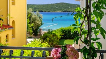 Appartamento, 2 camere da letto, terrazzo, vista mare (Luca) | Terrazza/patio