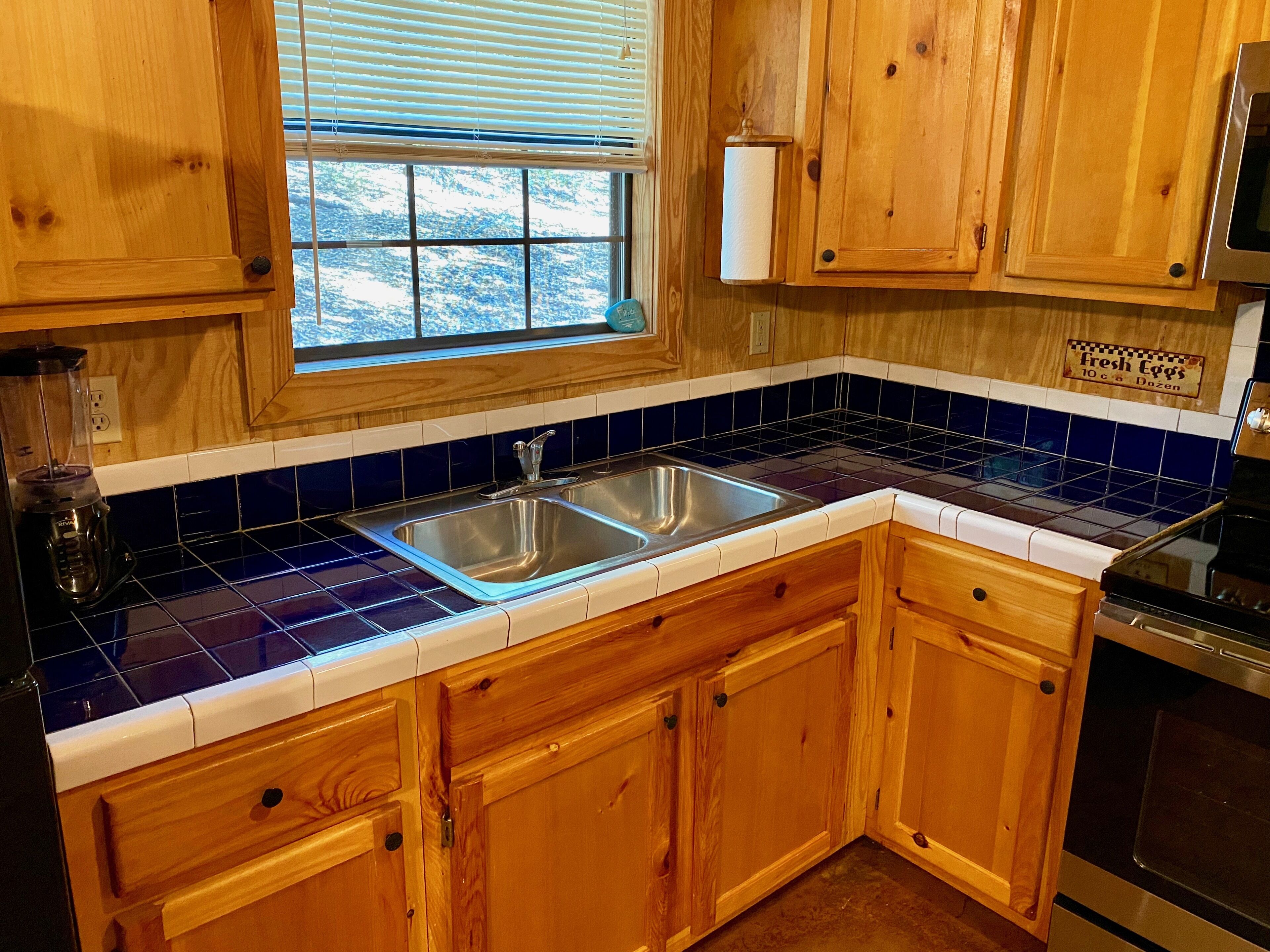 family-friendly cabin in the woods