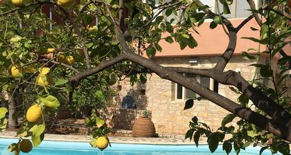 Stone luxurious Villa with a swimming pool