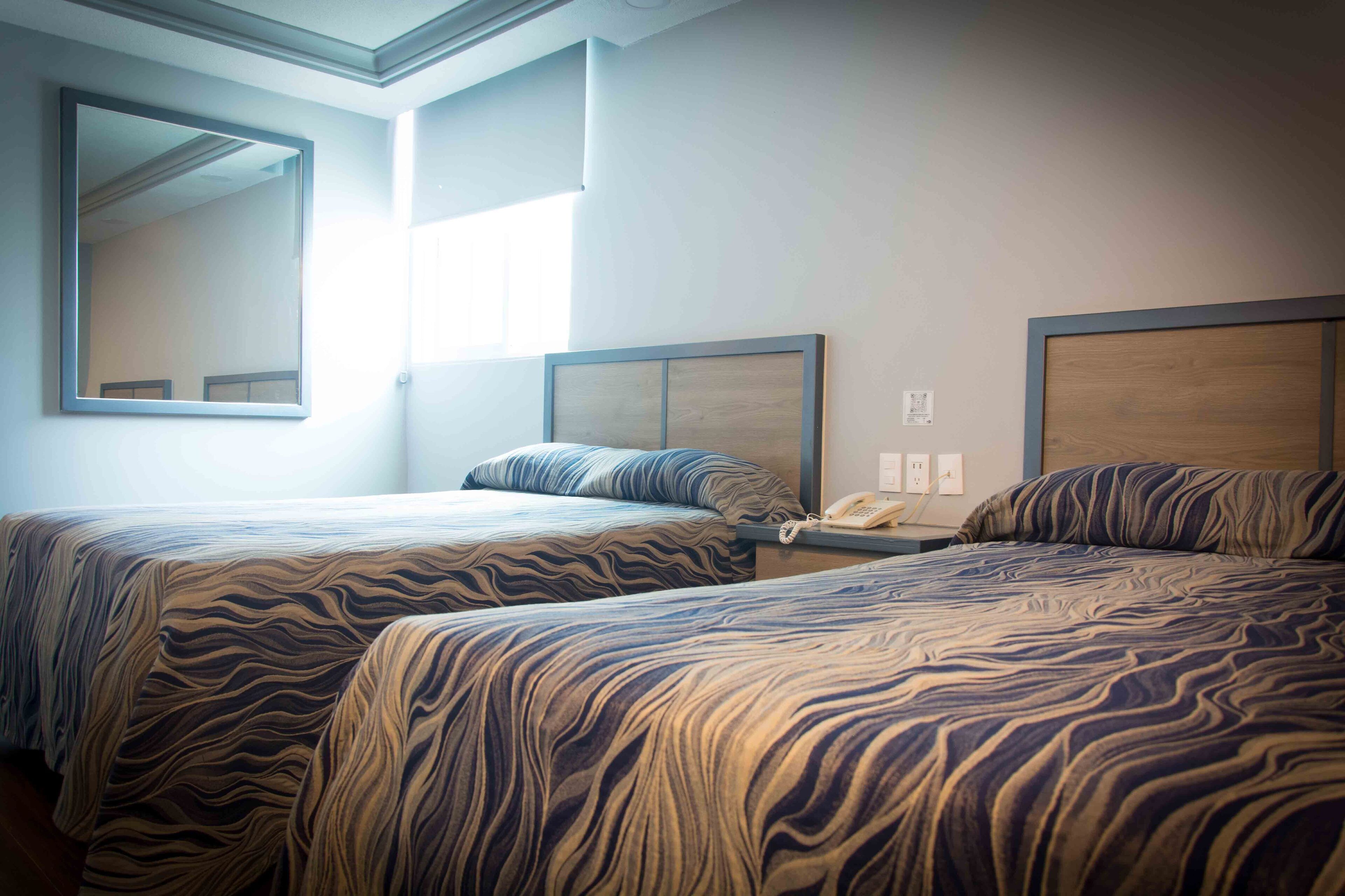 Chambre Standard, 2 lits doubles | Wi-Fi gratuit, draps fournis