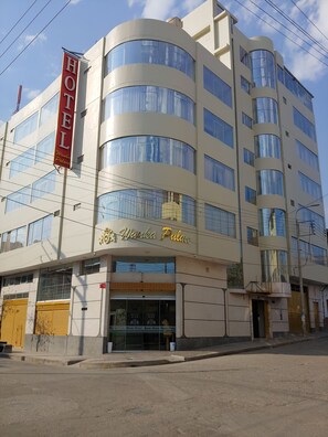 Fassade der Unterkunft