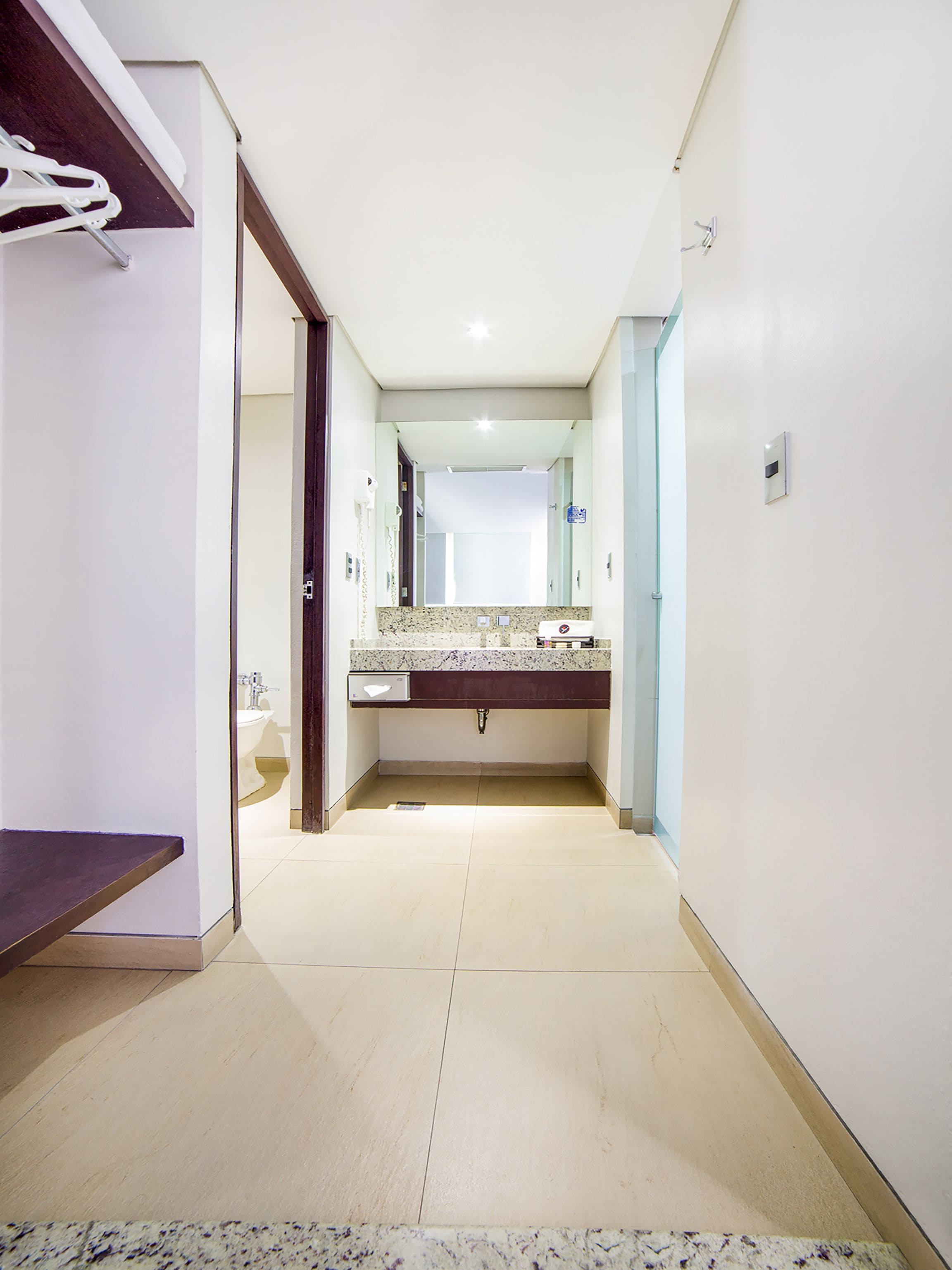 standard room | bathroom | shower, free toiletries, towels, soap