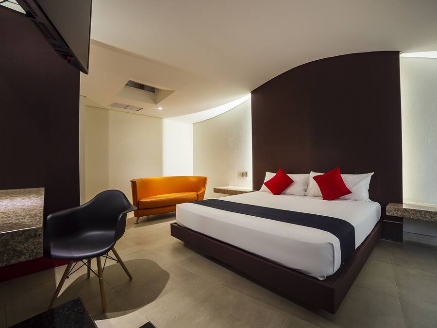 Chambre Deluxe, bain Ă remous