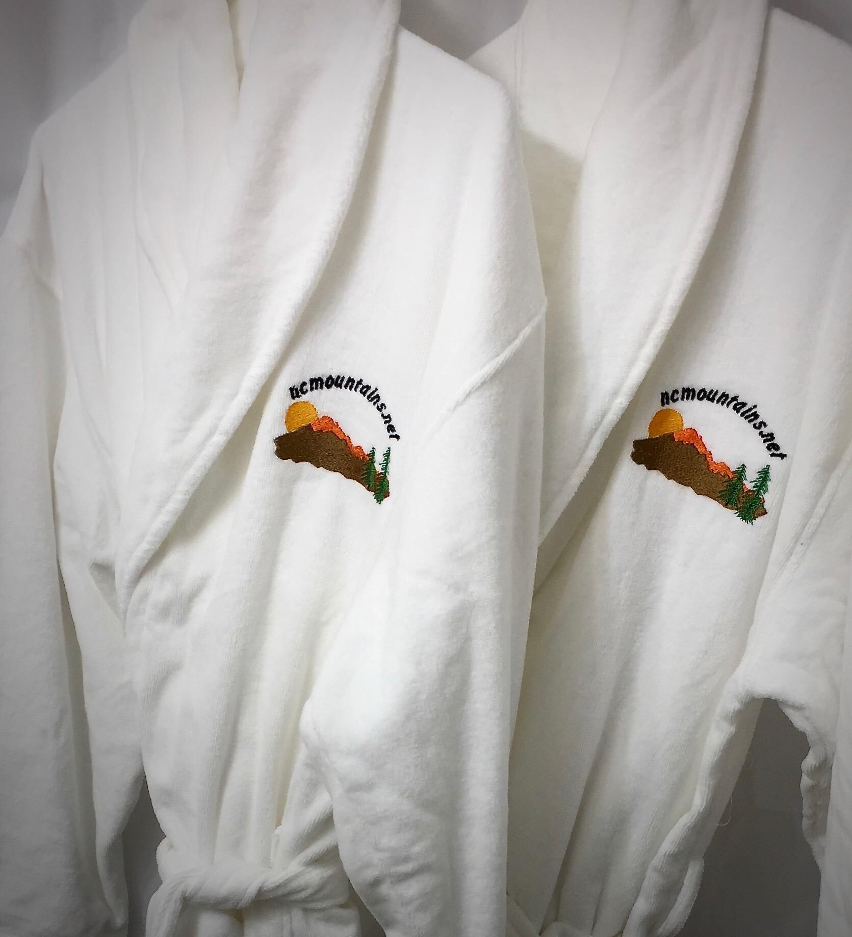 2 Plush Bathrobes are provided for use during your stay.