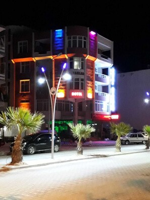 Front of property - evening/night - Ezine Atak Han Otel (Ezine)