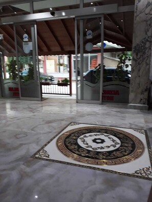 Interior entrance