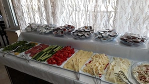 Frokostbuffé er inkludert hver dag