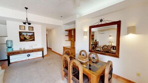 Deluxe Apartment, City View | Living area | 32-inch plasma TV with cable channels, TV - Andales on the Bay Suites (Puerto Vallarta)