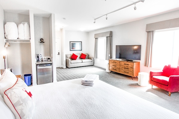 1 habitación, tabla de planchar con plancha, wifi gratis y ropa de cama