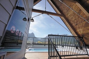 Bain à remous extérieur