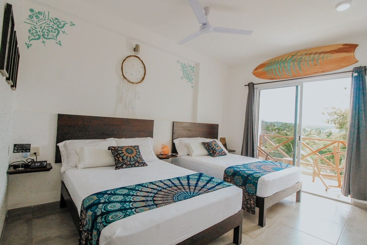 Basic Quadruple Room | Minibar, in-room safe, free WiFi, bed sheets