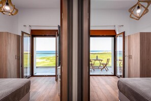 2 bedrooms, in-room safe, iron/ironing board, WiFi