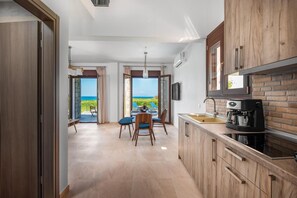 Fridge, microwave, oven, stovetop - Diagoras Villa - Fanes (RHODES)