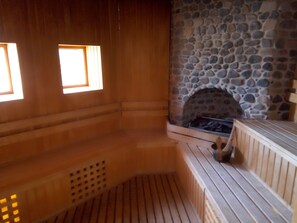 Sauna - Perfect Holiday Home- 120 Degree Sea View (Kouklia)