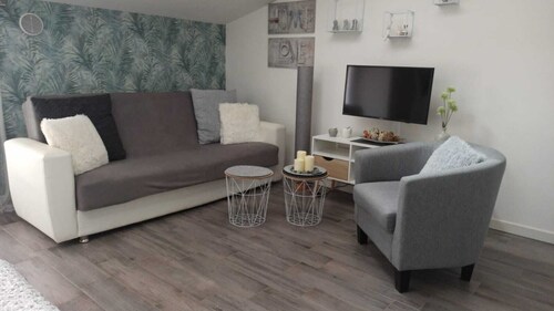 in the center but quiet