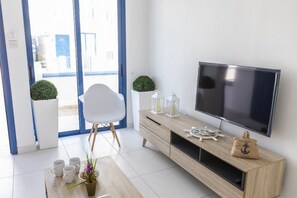 Villa | Oppholdsområde | Flatskjerm-TV