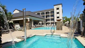 Indoor pool, a heated pool