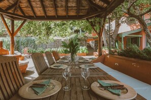 Opções para refeição ao ar livre