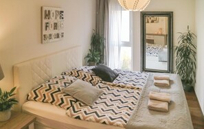 2 chambres, lit parapluie, Wi-Fi gratuit, draps fournis