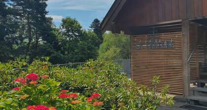 GITE "LA TANIERE" large terrace, arbour, barbecue FULL NATURE