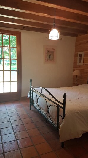 3 bedrooms, iron/ironing board, free WiFi, wheelchair access - On Airial landais 8000 m², 6 pers. House, 3 bedrooms (Azur)