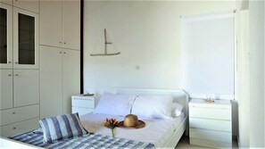 2 chambres, fer et planche Ă repasser, Wi-Fi, draps fournis