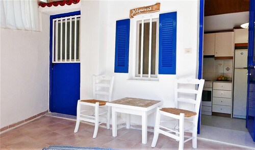 Stella's home in Koronos, Naxos