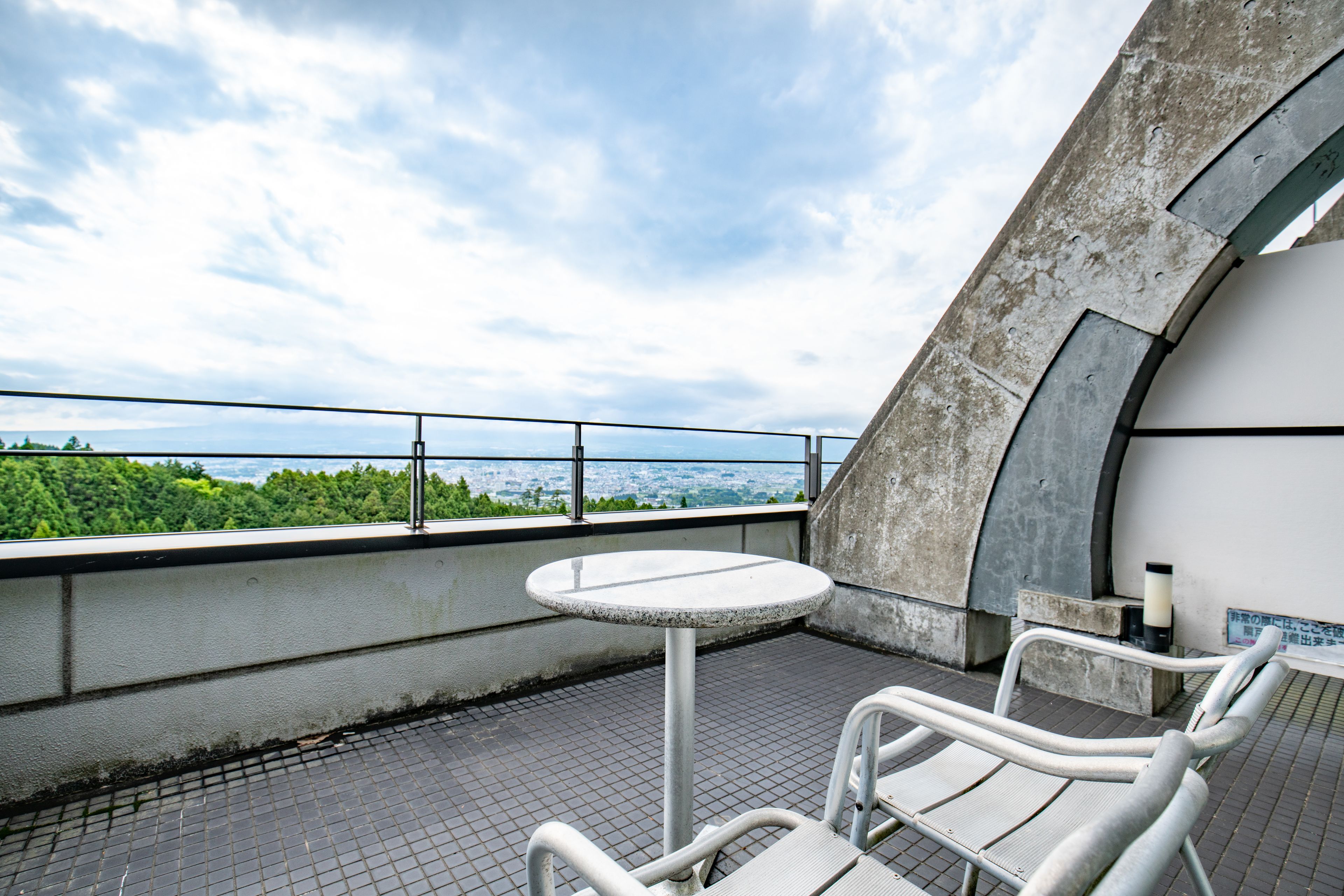 [non-smoking] western style double room (mt. fuji view) | balcony view