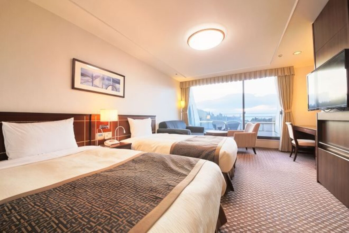 Standard Floor Deluxe Twin Room With Fuji Mountain View