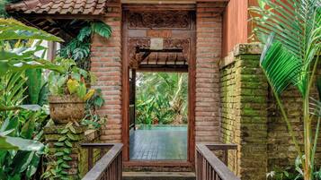 Voorkant van accommodatie