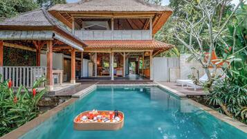 Honeymoon villa, 1 slaapkamer, uitzicht op zwembad | Kameruitzicht